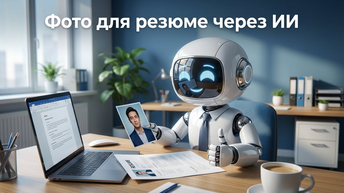 Пример результата нейросетевой обработки для делового портрета