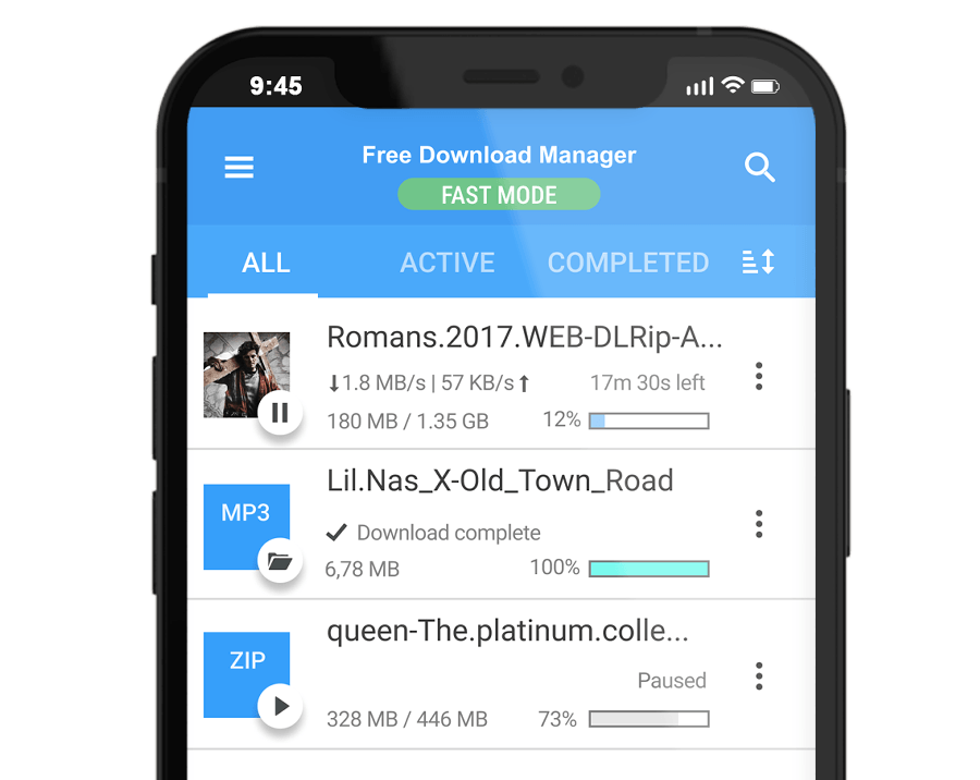 Free Download Manager для Android