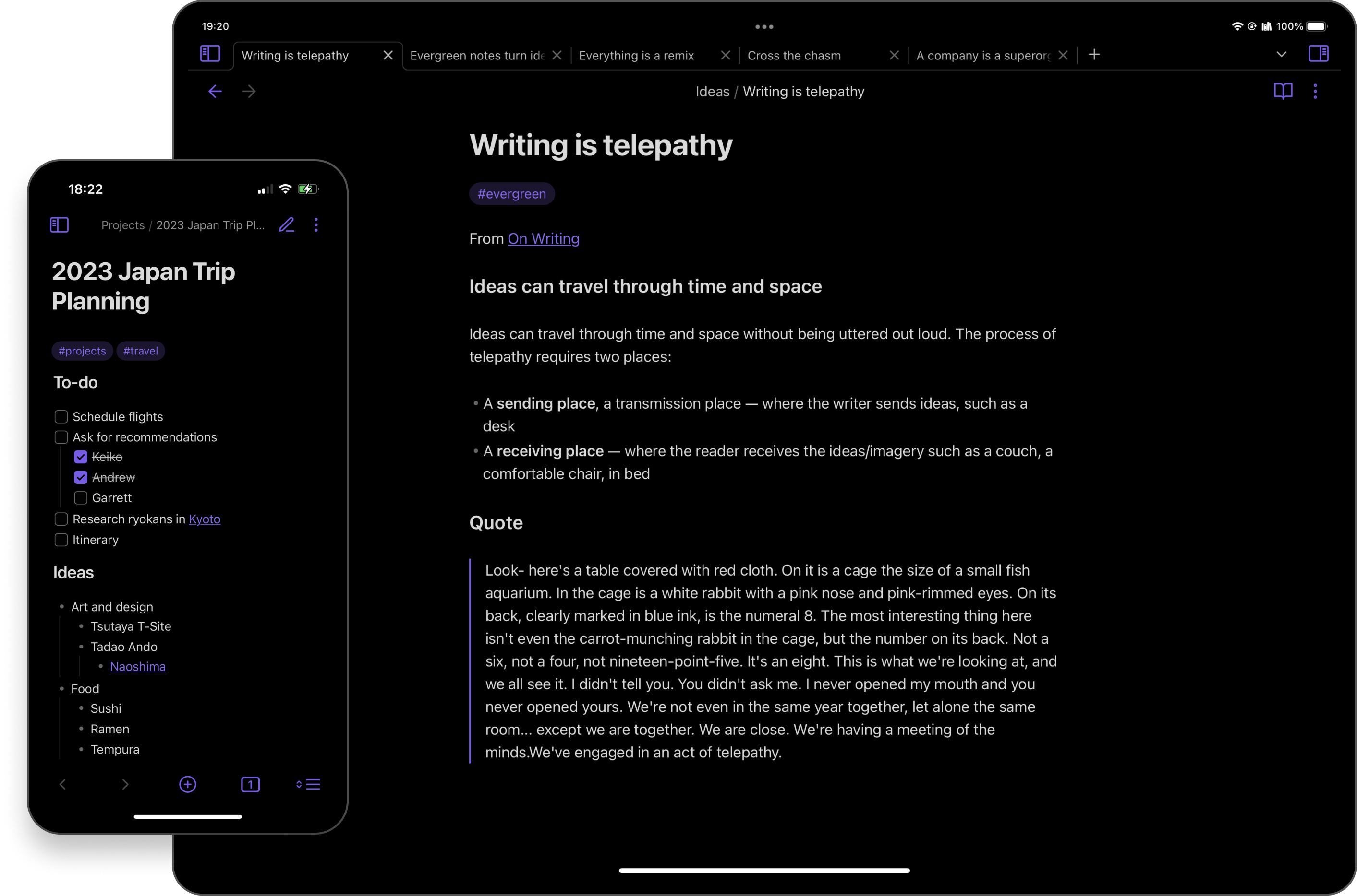 Obsidian на Android: база знаний и Markdown-заметки