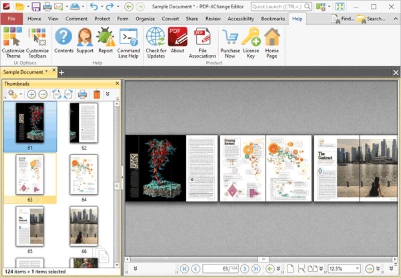 PDF-XChange Editor interface screenshot