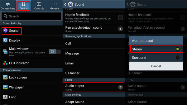 Настройка Mono audio на Android