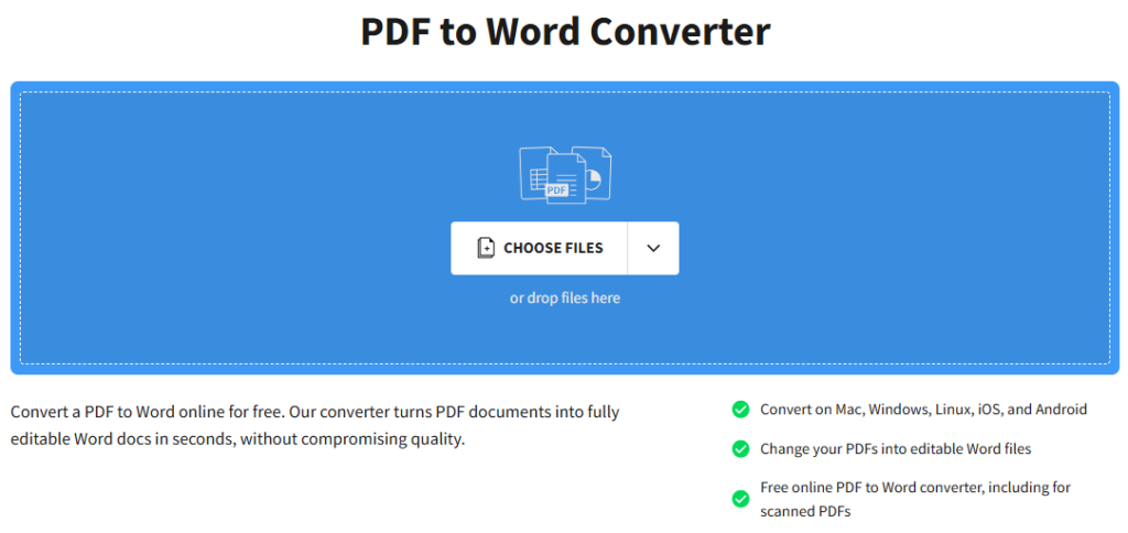 Скриншот Smallpdf