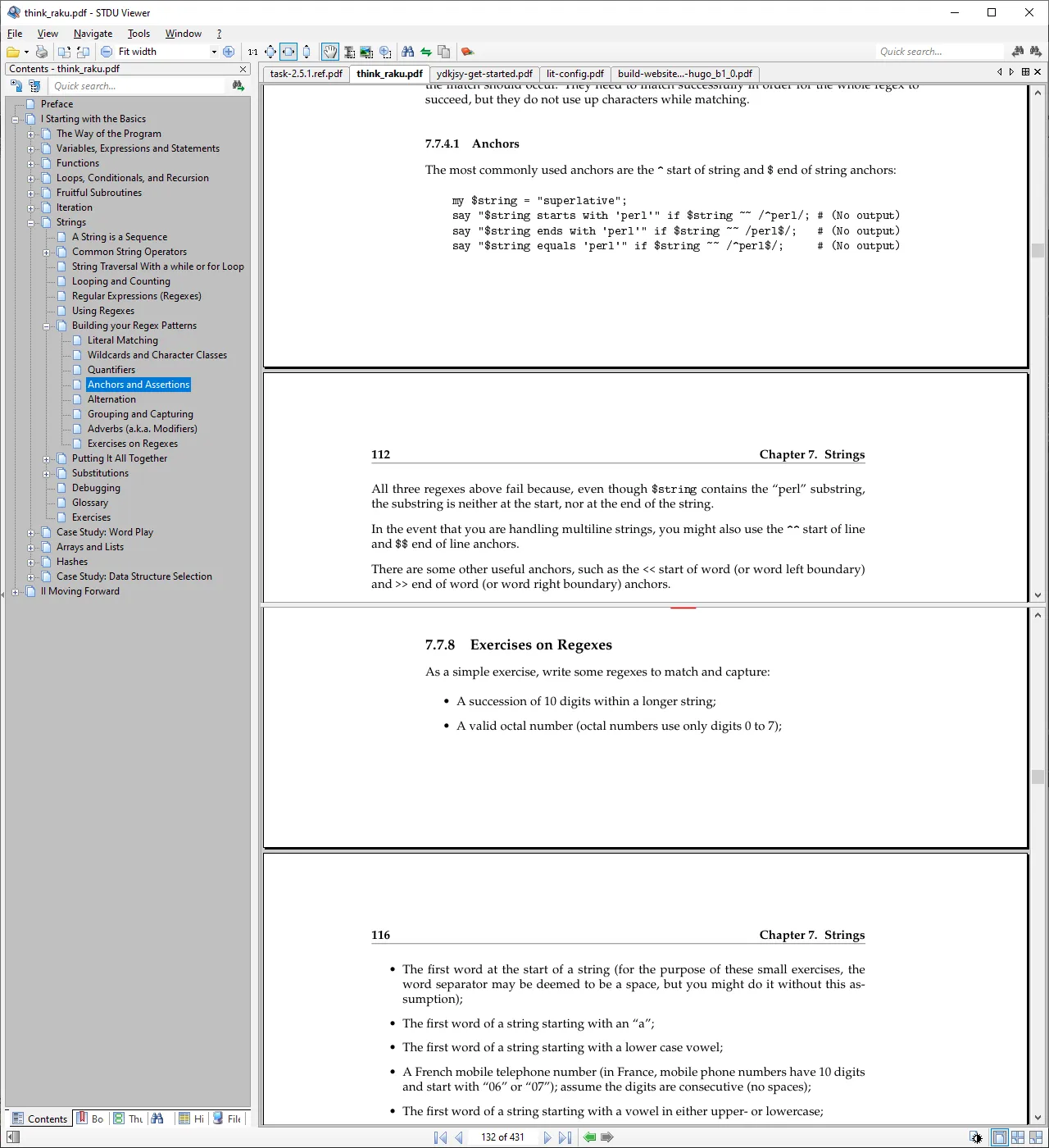 Split view в STDU Viewer: один документ, разделенный на несколько зон просмотра