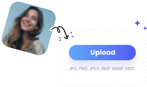 Загрузка изображения в PicWish AI Photo Enhancer