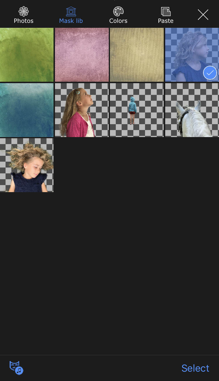 Библиотека Mask Lib в Superimpose X