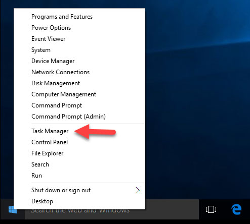 Проверка процесса AnyDesk в Диспетчере задач