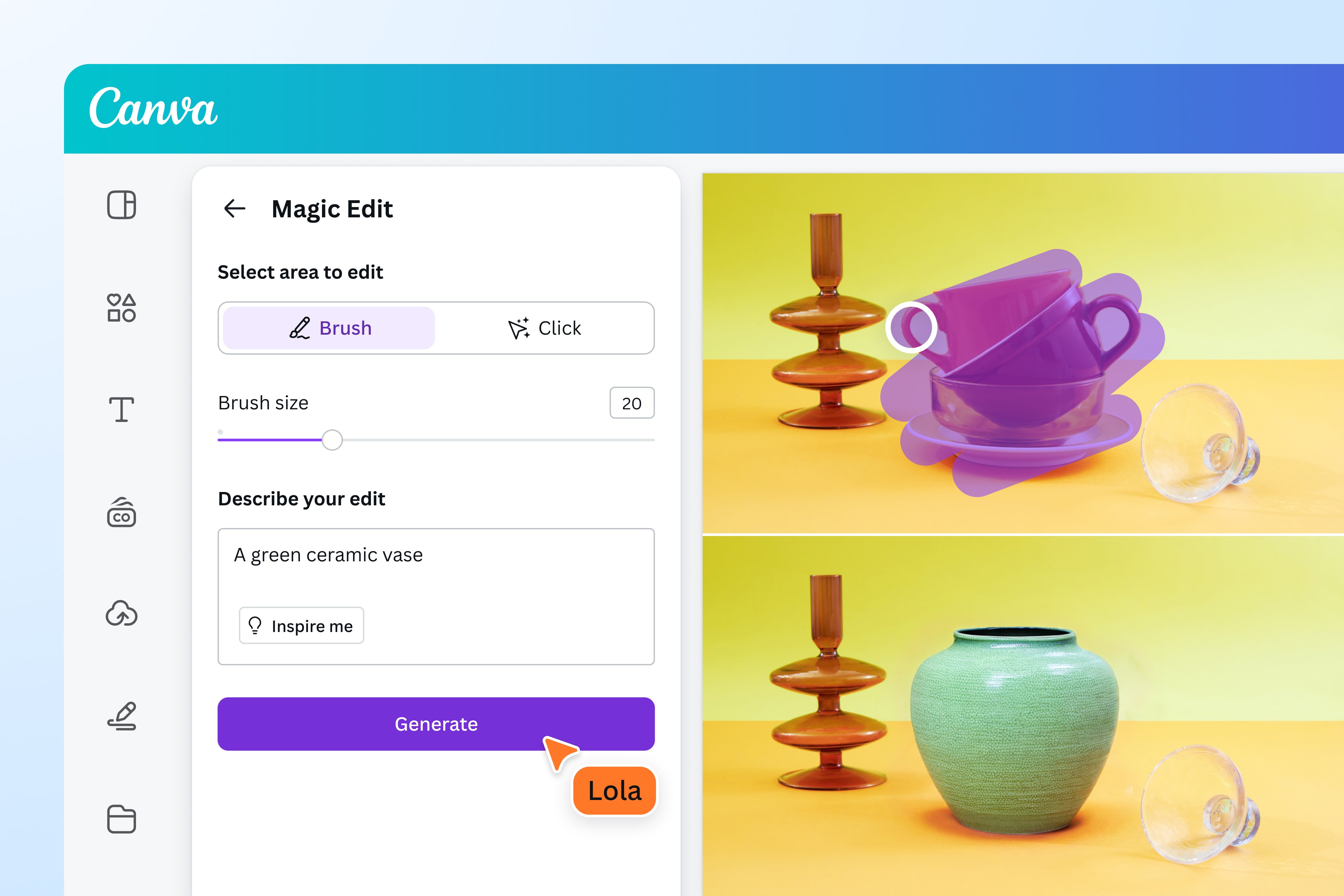 Canva — редактор и просмотр изображений в браузере
