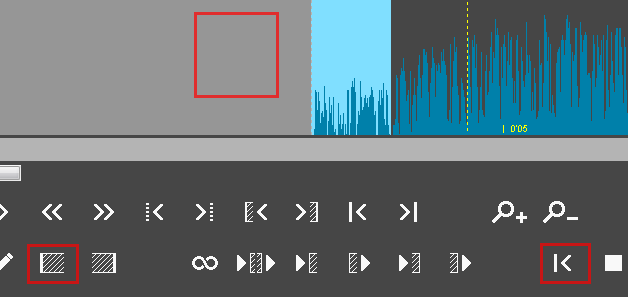 Выделение лишнего участка в начале файла и работа с Set begin