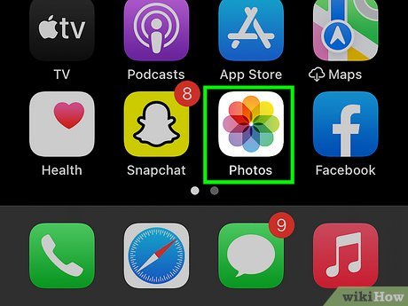 Редактор Фото на iPhone: вход в настройку теней