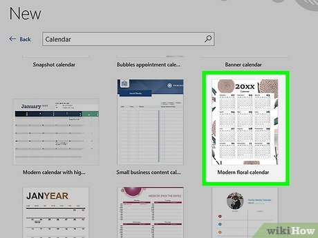 Создание календаря в Word — старт с шаблона