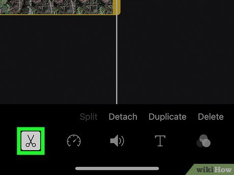 iMovie на iPhone: отделение аудио от видео