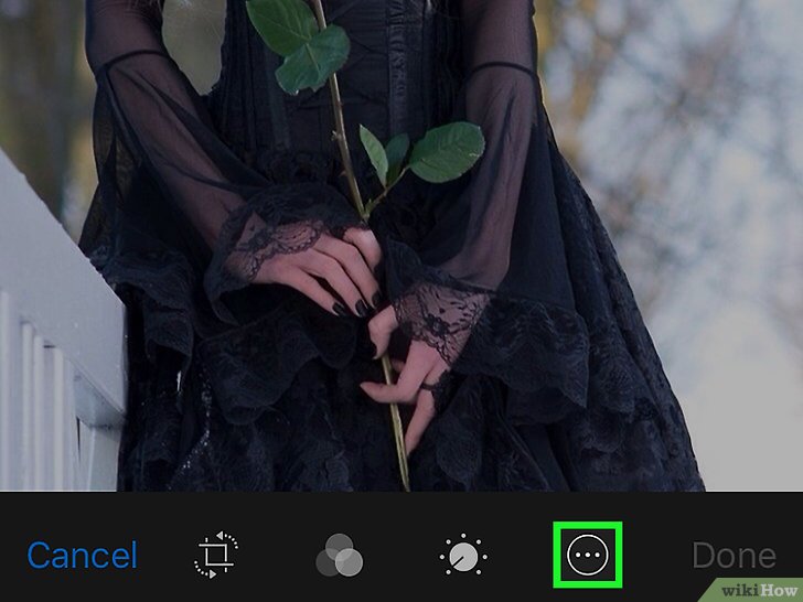 Разметка в Фото на iPhone