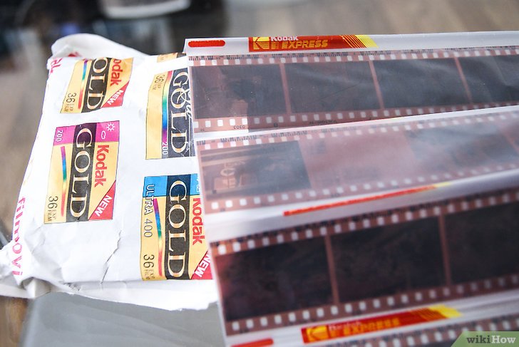 Пример домашнего сканирования плёнки через специализированный сканер или слайд-модуль