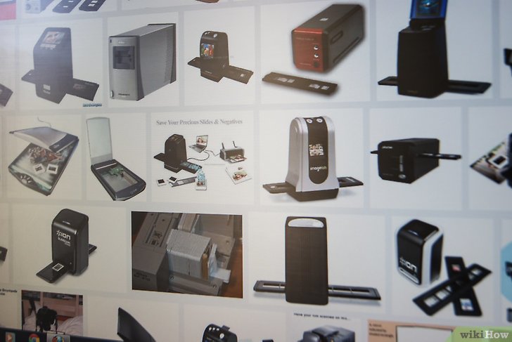 Пример установки плёнки и подготовки к домашнему сканированию на плоском сканере