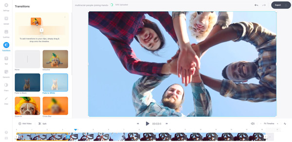 Онлайн-редактор видео в браузере