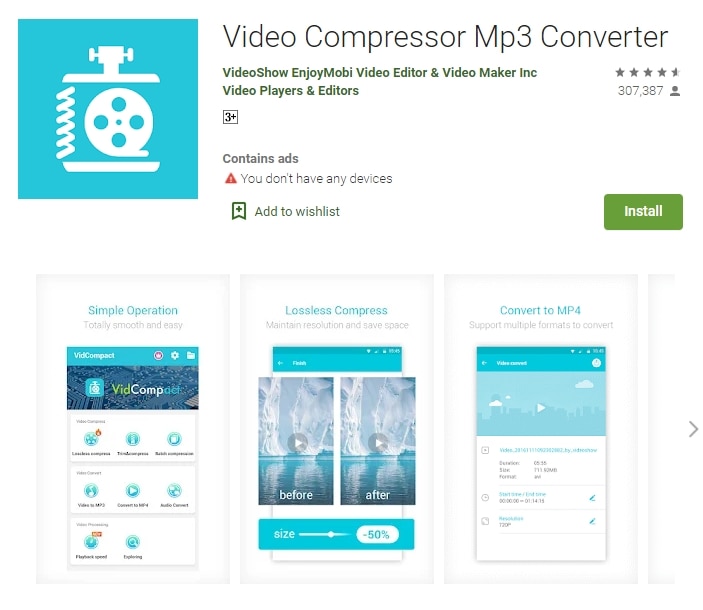 Video Converter, Compressor для Android