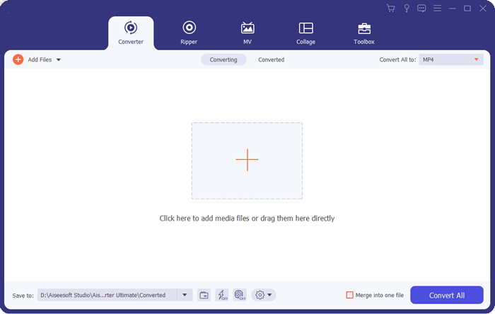 Скриншот Aiseesoft Free Video Converter