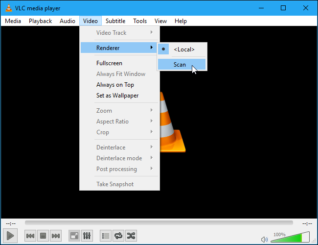 Скриншот VLC