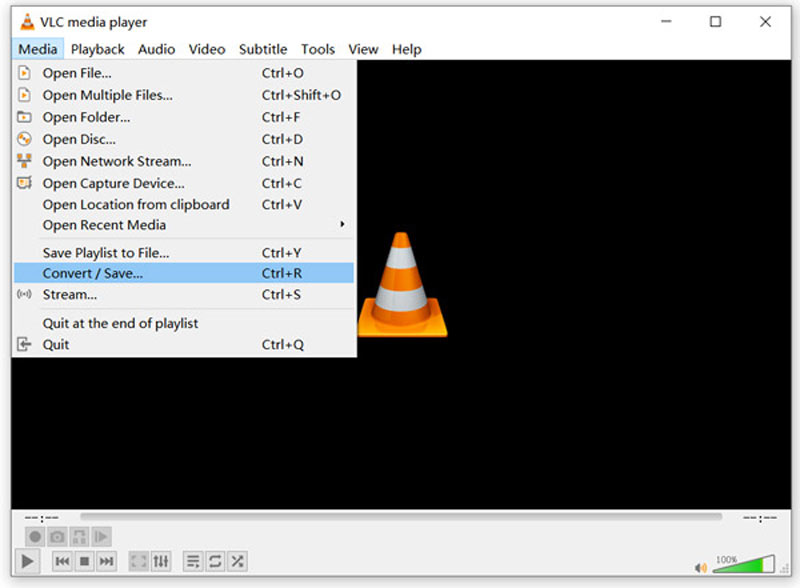Конвертация WAV в MP3 через VLC Media Player