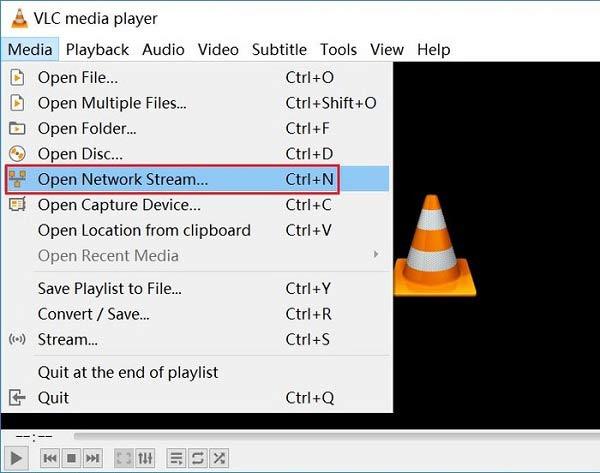 Запись сетевого потока в VLC