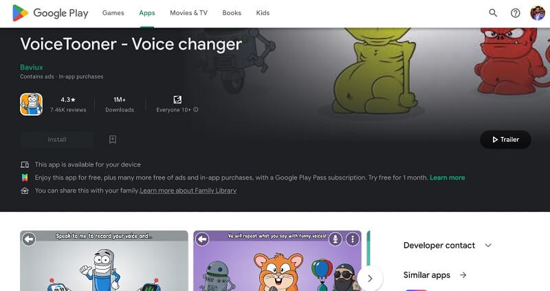 VoiceTooner