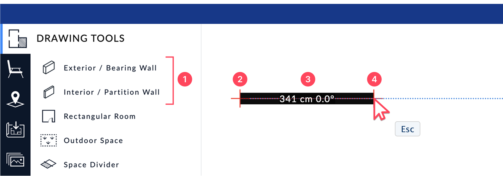 Инструменты рисования в Space Designer 3D