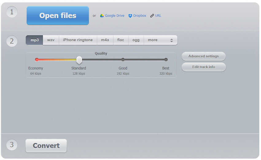 123apps Online Audio Converter