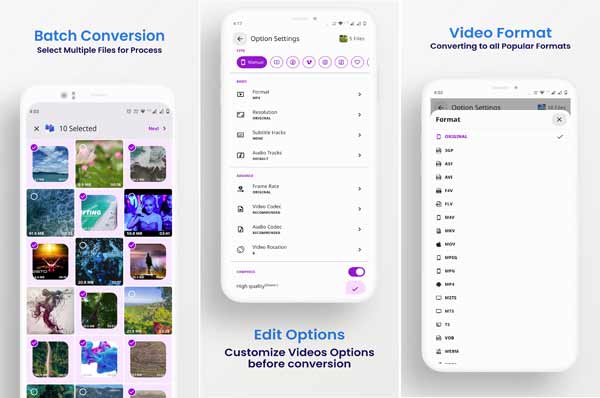 Video Converter, Compressor на Android