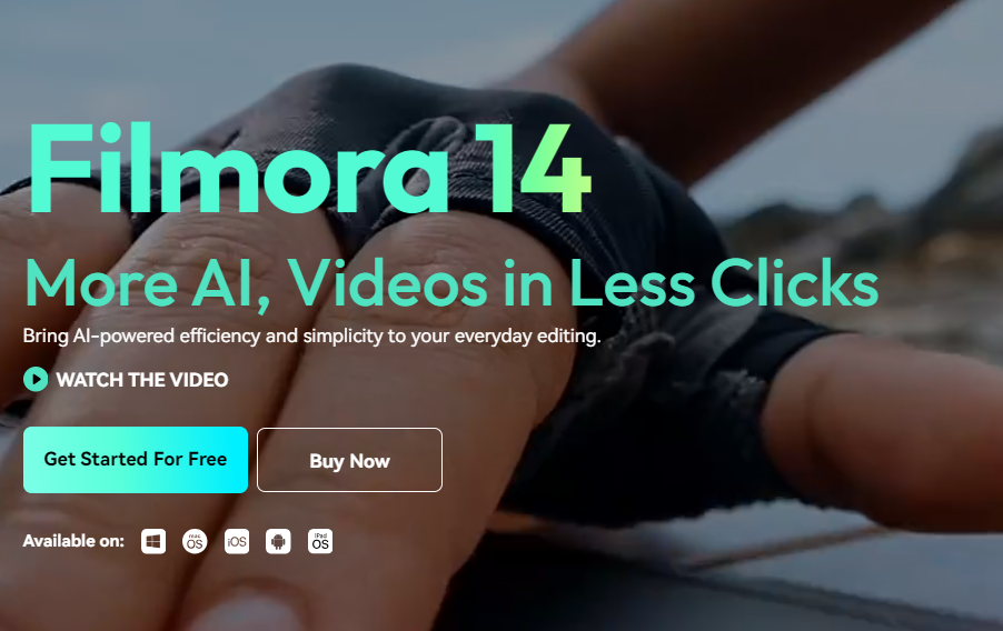 Скриншот Filmora