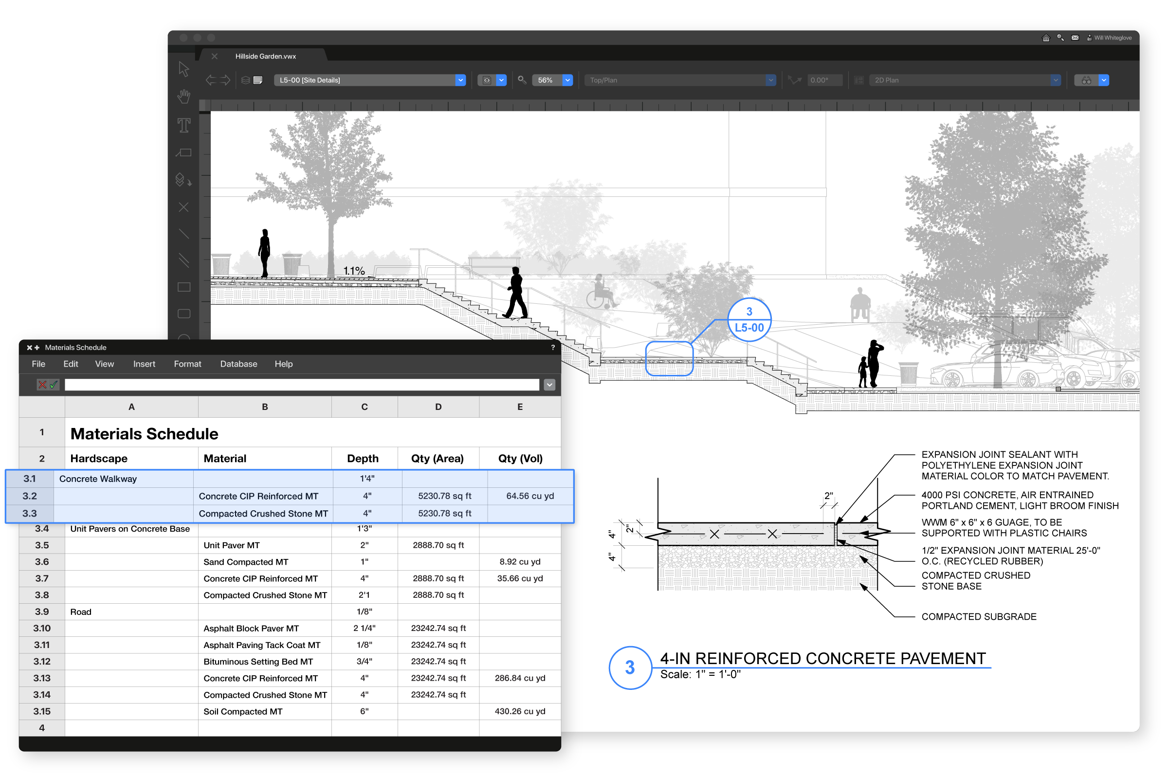 Работа в Vectorworks Landmark