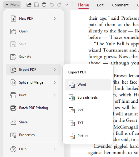 PDF-инструменты WPS Office