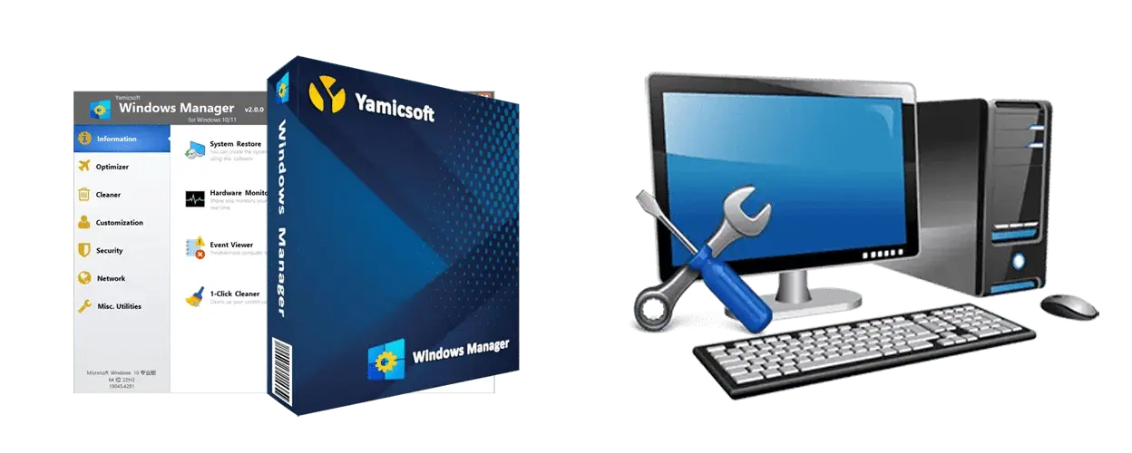Yamicsoft Windows Manager: общий вид программы и продукта