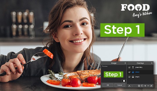 Overlay и текстовые вставки в CyberLink YouCam