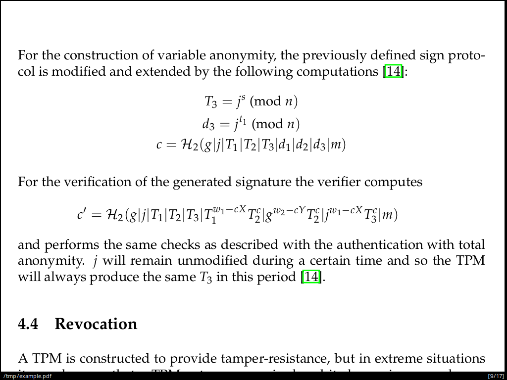 Zathura в сценарии SyncTeX и LaTeX